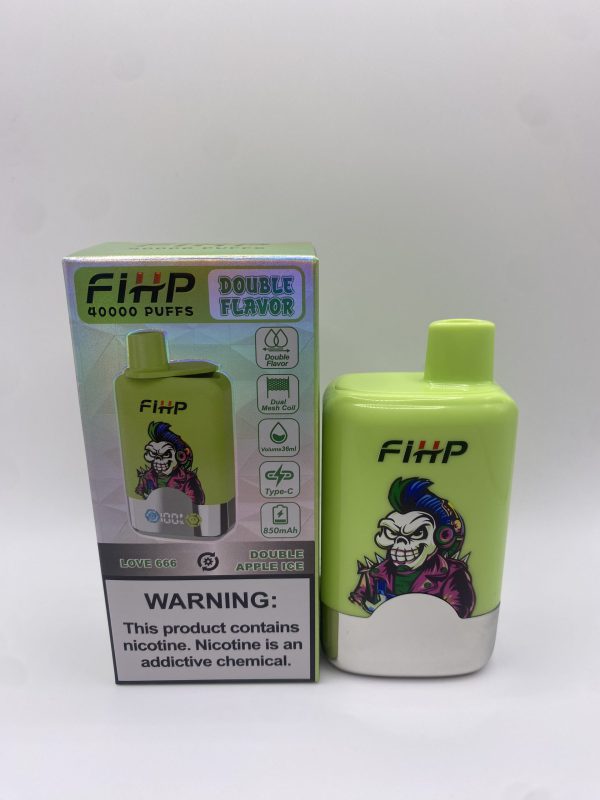 2-in-1 Double Apple & Love 666 | 40k puffs |