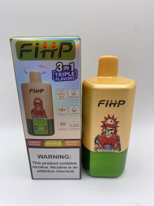 3-in-1 Strawberry Raspberry & Triple Melon & Sour Mango Pineapple | 60k puffs |