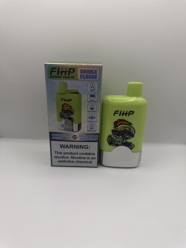 2-in-1 Strawberry Cherry & Sour Apple Raspberry | 40k puffs |